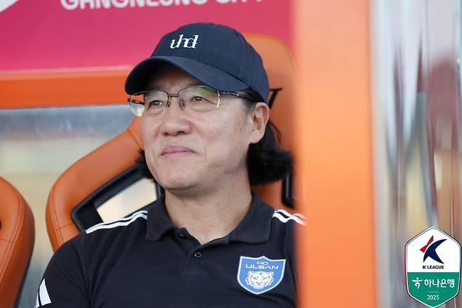 김판곤 울산 HD 감독. /사진=한국프로축구연맹 제공