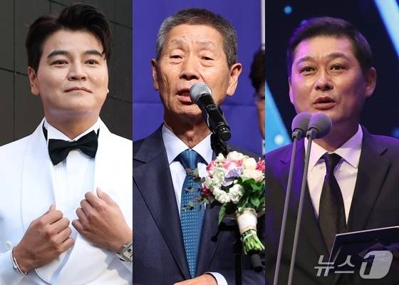 (왼쪽부터) 추신수, 김성근, 이종범 ⓒ 뉴스1