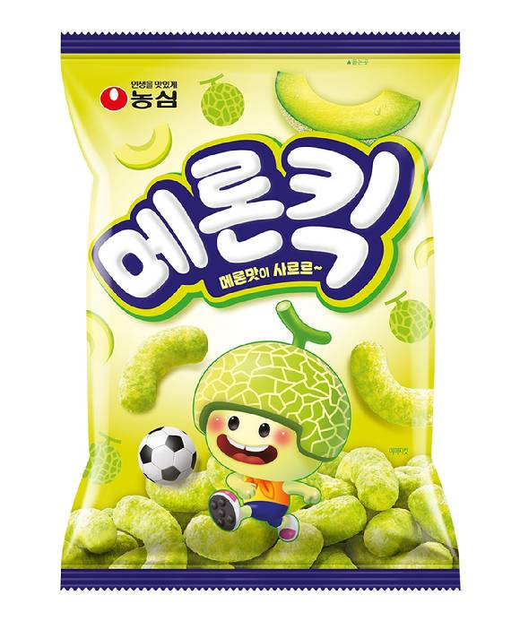 메론킥 제품 이미지. [사진=농심]