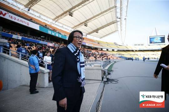 조광래 대구 대표이사. 한국프로축구연맹 제공