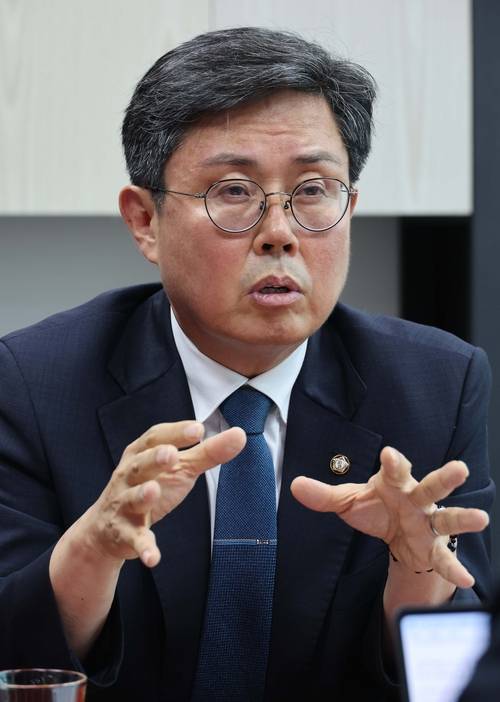 안도걸 더불어민주당 의원. [한주형 기자]