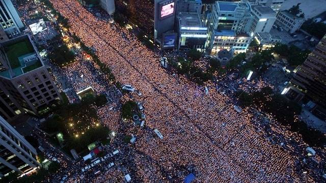 지난 2008년 서울 광화문 앞에 모인 미국산 소고기 수입 반대시위
