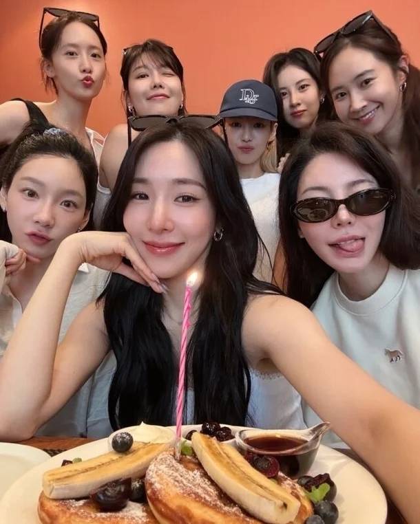 소녀시대. 사진l티파니 SNS 캡처