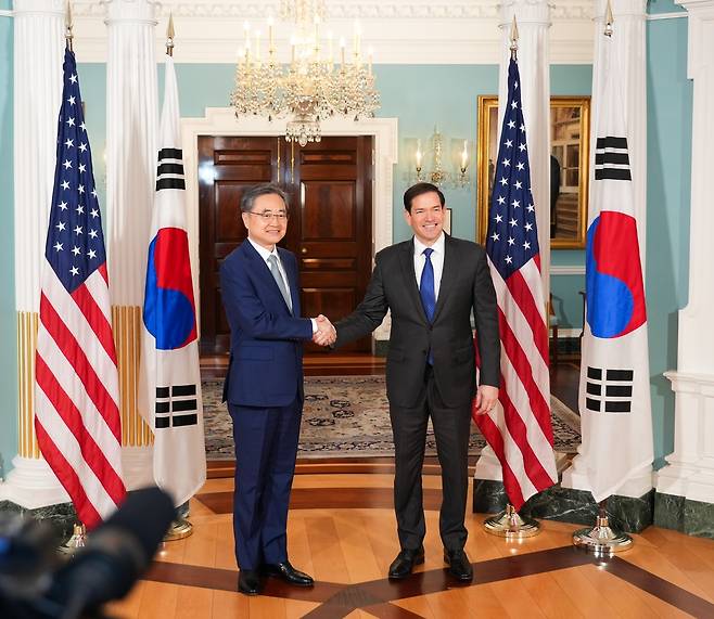 한미 외교장관회담 [외교부 제공]
