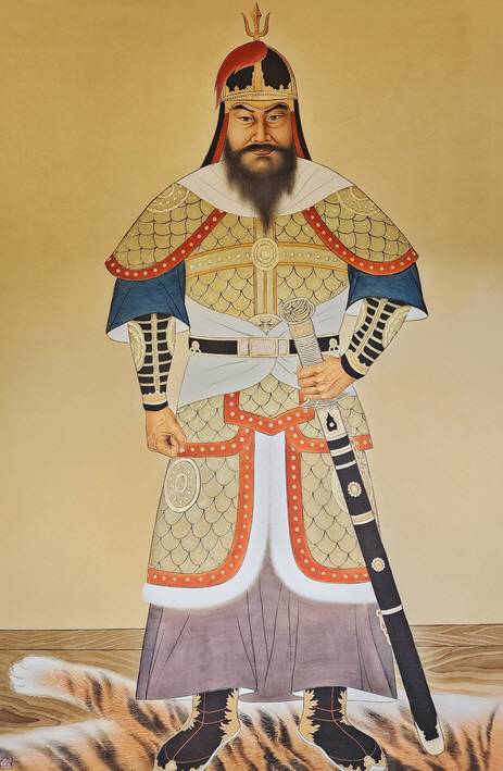 정지 장군 영정