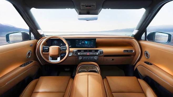 현대차 디 올 뉴 팰리세이드 실내