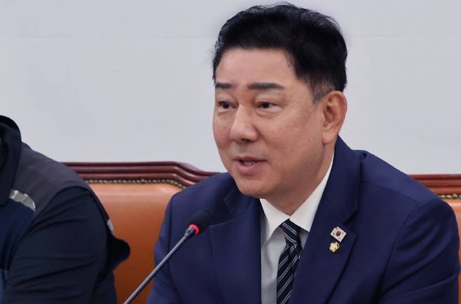 김병기 더불어민주당 당대표 직무대행 겸 원내대표.