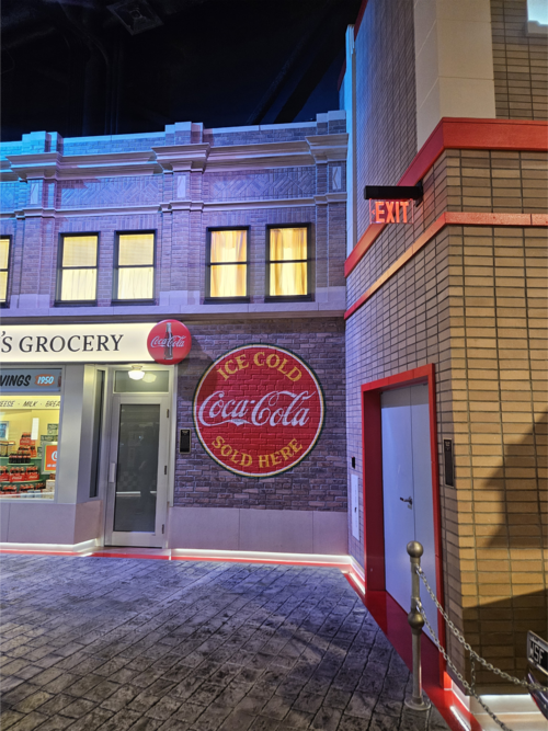 월드오브코카콜라 전시장 내부 [추동훈]