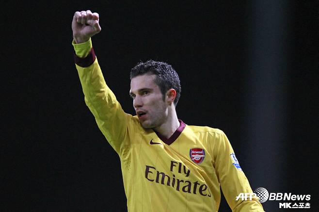 아스널 시절 로빈 반 페르시. 사진=AFPBBNews=News1