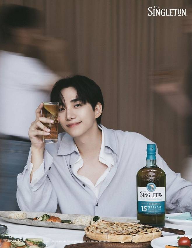 [서울=뉴시스] 디아지오코리아가 싱글톤 브랜드 최초 앰버서더로 이준호를 발탁했다. (사진=디아지오코리아 제공)  *재판매 및 DB 금지