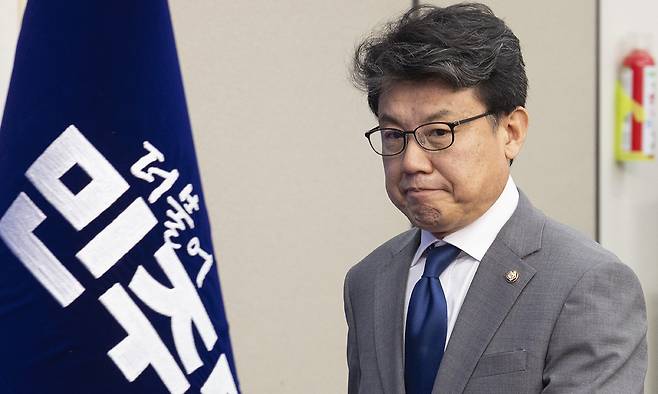 진성준 더불어민주당 정책위의장. 연합뉴스
