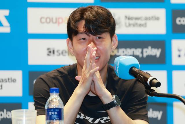 EPL 토트넘의 손흥민이 2일 서울에서 열린