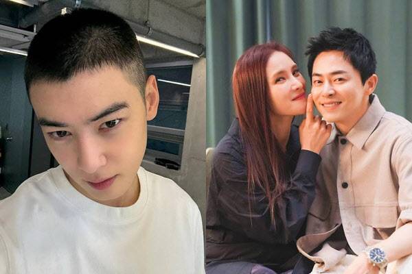 차은우(왼쪽)과 거미·조정석