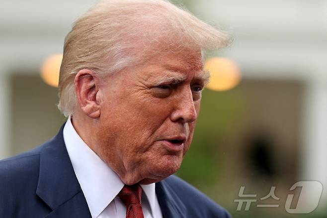 도널드 트럼프 미국 대통령. 2025.08.01. ⓒ 로이터=뉴스1 ⓒ News1 류정민 특파원