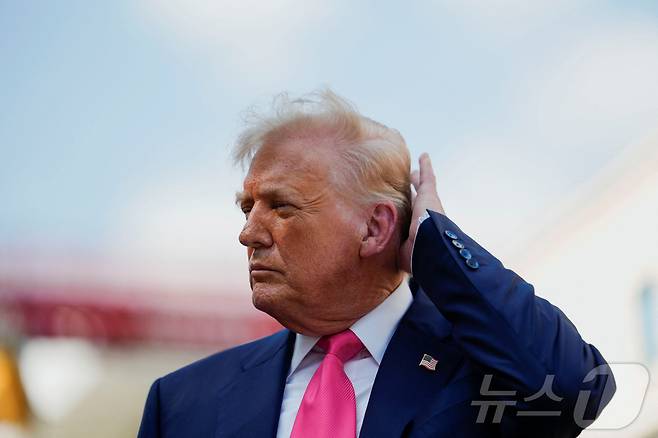 도널드 트럼프 미국 대통령. <자료사진> 2025.07.24. ⓒ 로이터=뉴스1 ⓒ News1 윤다정 기자