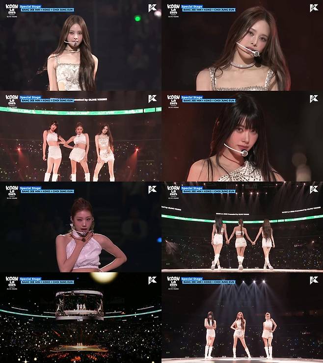 이즈나. 사진 |  ‘KCON LA 2025’ TVING 방송 캡처