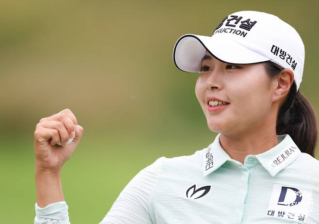 성유진 2025 오로라월드 레이디스 챔피언십 FR 9번홀 버디 홀아웃