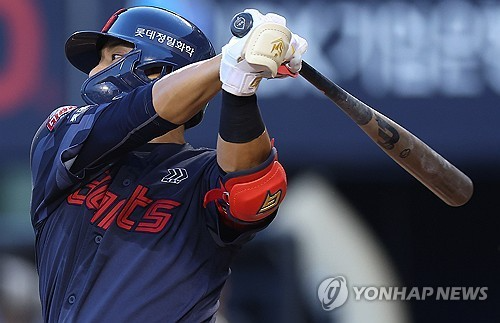 롯데 김민성. 사진[연합뉴스]