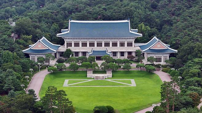 사진은 30일 서울 종로구 세종로 청와대 본관. 2025.7.30 [뉴스1]
