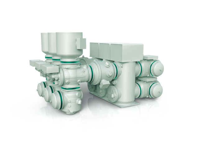 HD현대일렉트릭의 145㎸ 친환경 고압 가스절연개폐장치(GIS). 사진 제공=HD현대일렉트릭