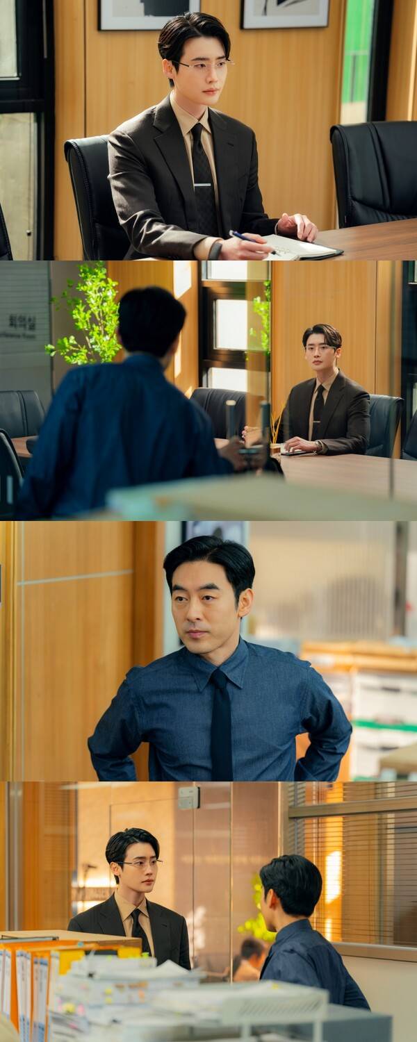 ▲ 3일 방송되는 '서초동' 10화에서 이종석이 대표 변호사 박형수와 대립한다. 제공|tvN