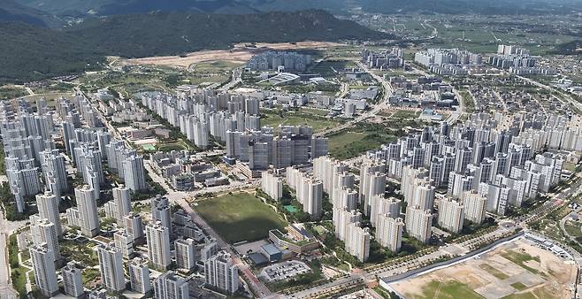 충남도청과 내포신도시 [충남도 제공. 재판매 및 DB 금지]