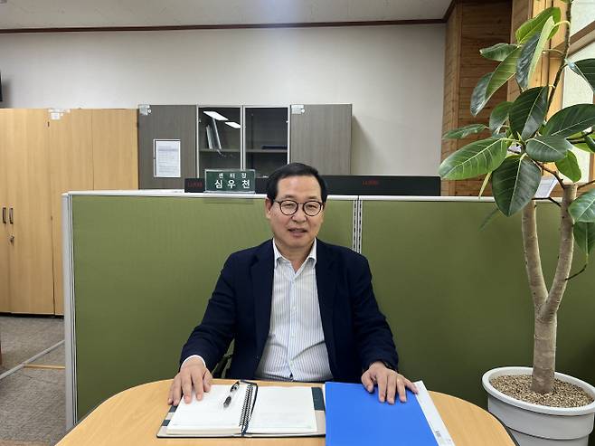 심우천 동구문화센터 센터장. /박건우 기자