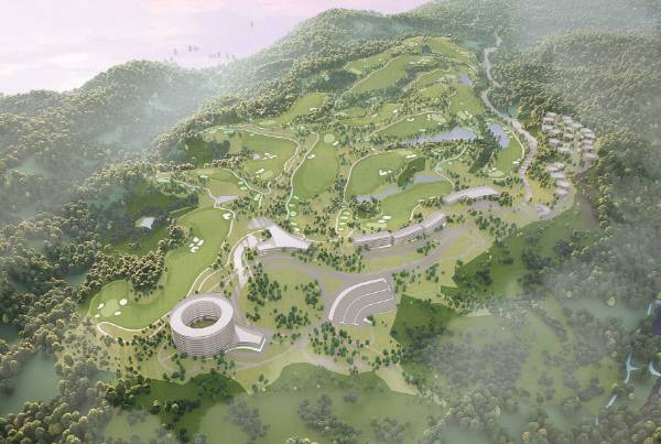 호미곶 골프&리조트 조감도.
