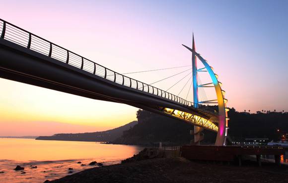 서귀포 새연교. ⓒ제주의소리