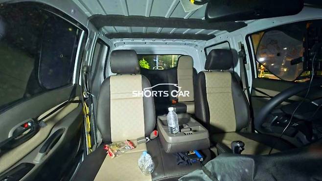 현대차 포터 풀체인지 실내 스파이샷