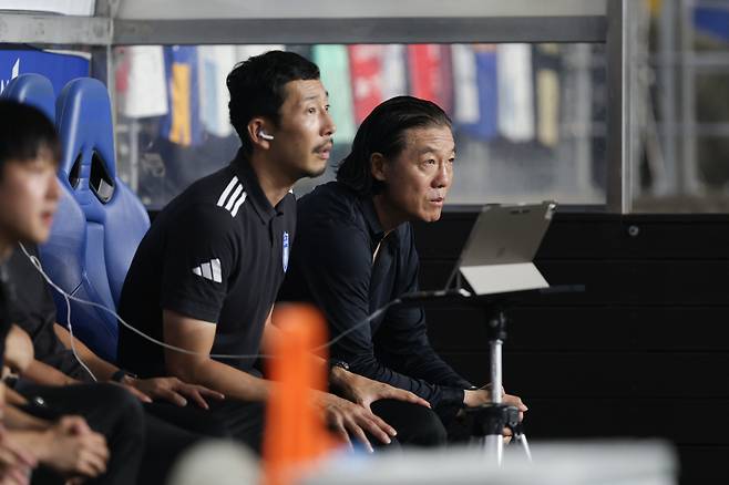 울산문수축구경기장/ K리그1/ 울산HDFC vs 수원FC/ 울산 김판곤 감독/ 사진 김정수