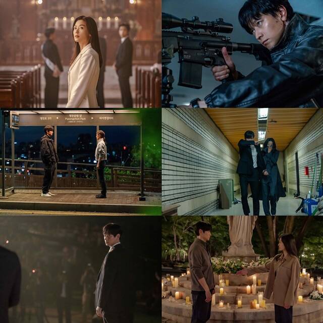 배우 전지현 강동원 주연의 디즈니+ 새 오리지널 시리즈 '북극성'이 1차 스틸을 공개해 눈길을 끌었다. /월트디즈니 컴퍼니 코리아