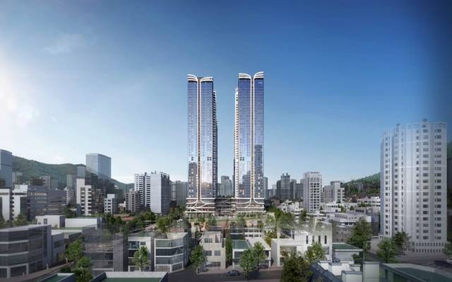 서면 써밋더뉴 투시도