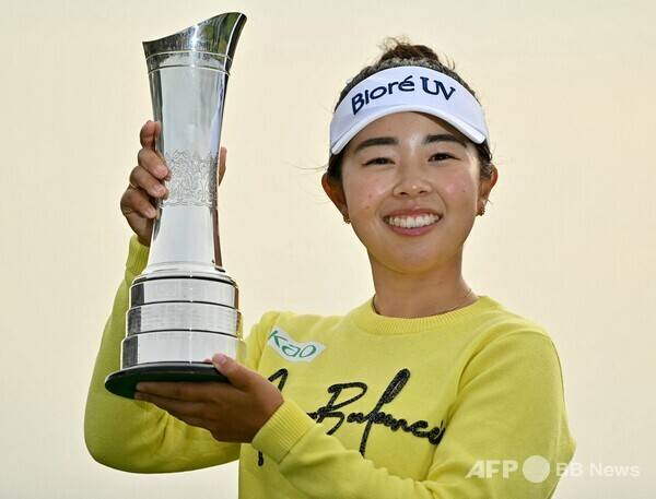 김아림, 전인지, 고진영, 김효주, 최혜진, 유해란, 김세영, 윤이나, 방신실, 이소미, 임진희 프로, 이민지, 리디아 고, 넬리 코다, 이민지 등이 출전한 2025년 미국여자프로골프(LPGA) 투어 메이저 골프대회 AIG여자오픈. LPGA 투어 우승을 차지한 일본의 루키 야마시타 미유. 사진제공=ⓒAFPBBNews = News1