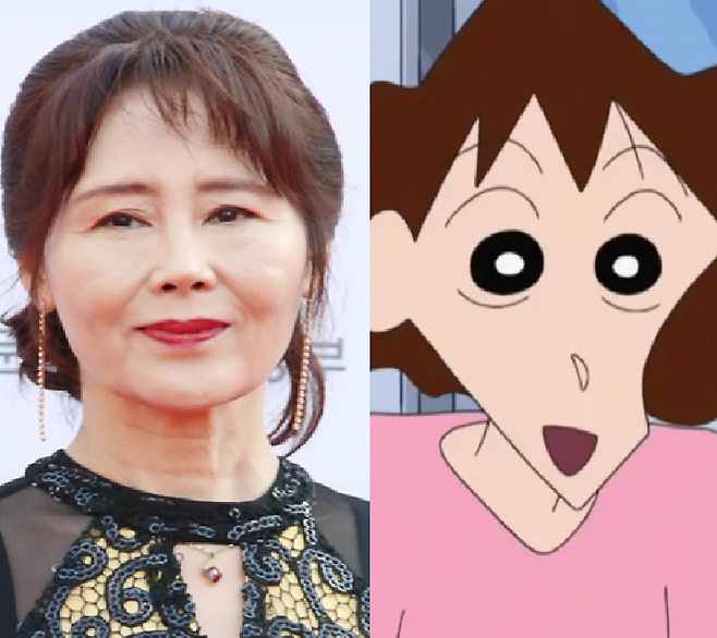 성우 강희선 씨 / 사진=연합뉴스, 투니버스 ‘짱구는 못말려’