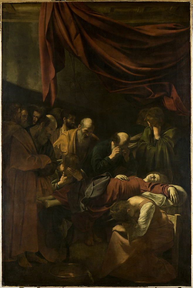 Caravaggio [La Mort de la Vierge], 1601/06 ©Musée du Louvre