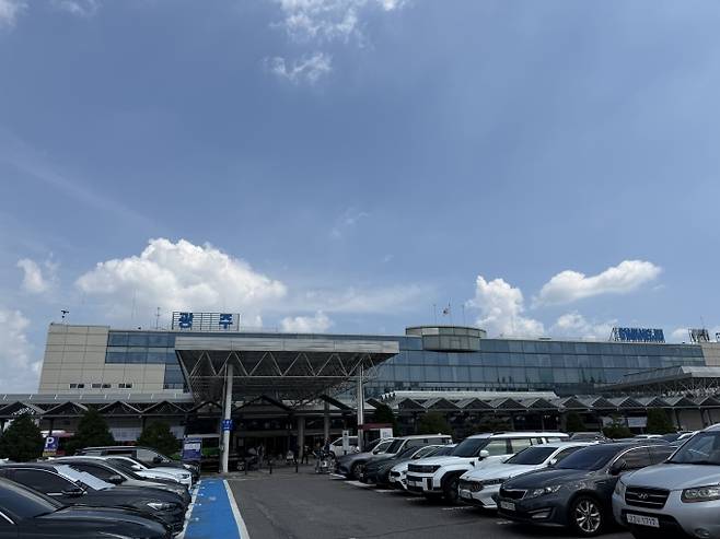 ▲광주공항 전경/사진=홍세미 기자
