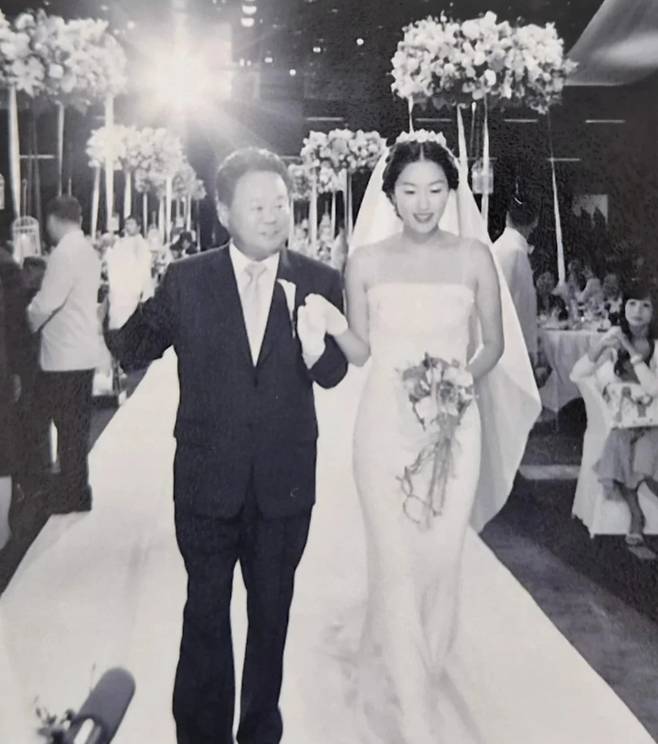 김지혜가 지난달 30일 별세한 부친을 향해 절절한 심정을 드러냈다. /사진=인스타그램 갈무리