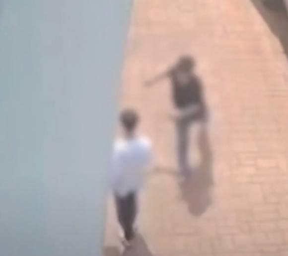 신림역 흉기난동 사건 현장 CCTV ⓒMBC 제공