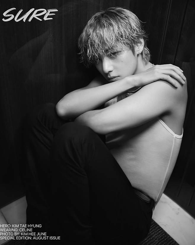 "탁월한 아름다움" 방탄소년단 뷔, 장르가 김태형