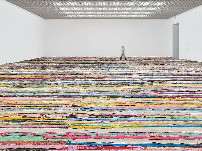 '떠오르다' 떠오르다(Float), 2019, 혼합재료 [아모레퍼시픽미술관 제공. 재판매 및 DB 금지]