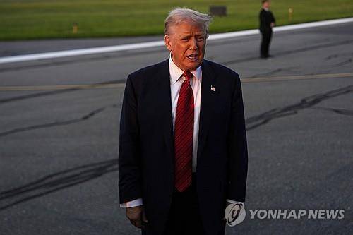 도널드 트럼프 미국 대통령 [AP=연합뉴스 자료사진. 재판매 및 DB 금지]
