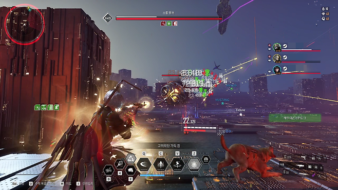 - 구체를 파괴해 안전 구역을 만들어야 한다