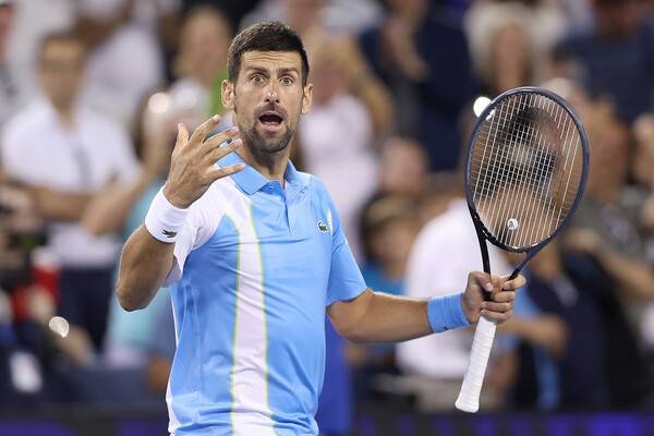 신시내티마스터스 출전은 2년 전이 마지막이었던 조코비치 / 게티이미지코리아