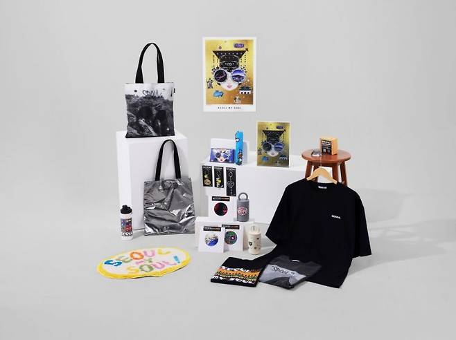 2025 협업 아티스트 콜라보 굿즈. 서울관광재단