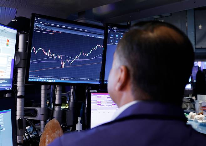 4일(현지 시각) 뉴욕증권거래소(NYSE) 모습 / UPI=연합뉴스