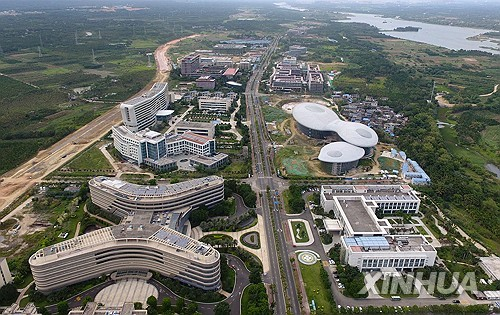 중국 하이난성의 보아오러청 국제의료관광시범구. 연합뉴스