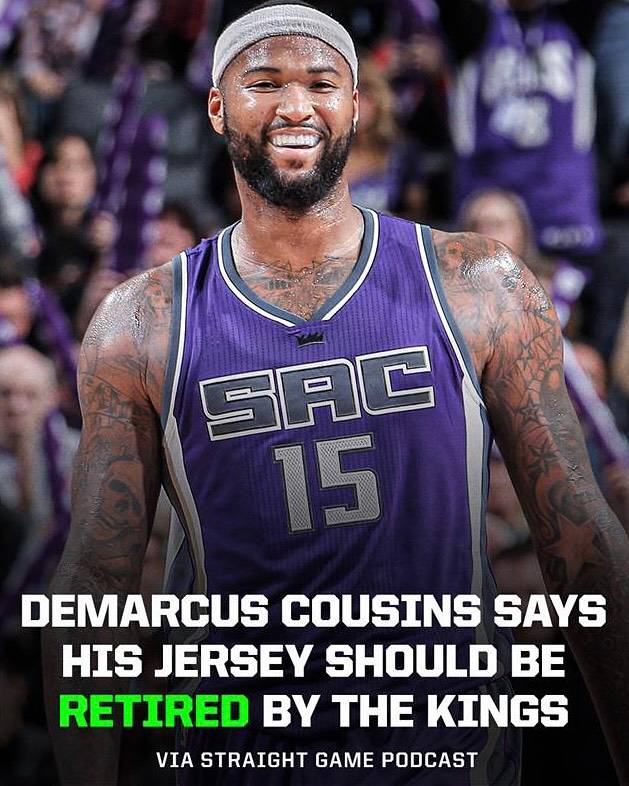 최근 커즌스가 팟캐스트를 통해 새크라멘토의 영구 결번을 희망한다는 주장을 밝혀 화제가 됐다. 사진=ESPN SNS