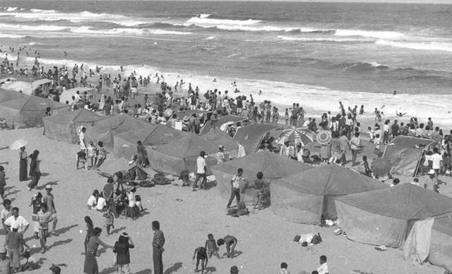 ▲ 1970∼1980년대 동해 망상해수욕장 모습.