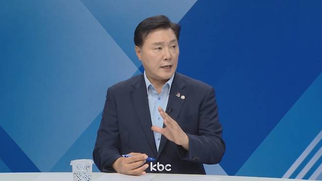 ▲ 5일 KBC '여의도초대석'에 출연한 조계원 더불어민주당 의원